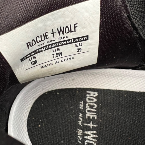 ROGUE  & WOLF Sepia Rose Romance Vegan Chelsea Boots - 39/ US 7.5 - Picture 10 of 11